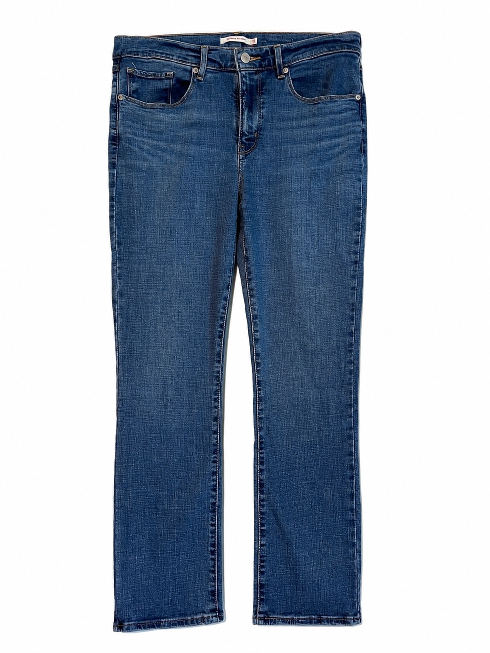 Like New—Levi’s Classic Straight Women's Midwash Jeans Size 10 Short